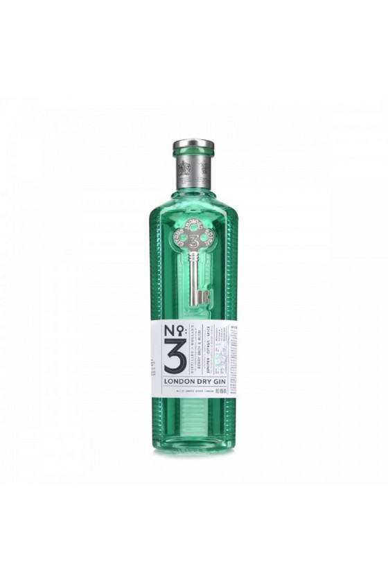 No 3 London Dry Gin 70cl