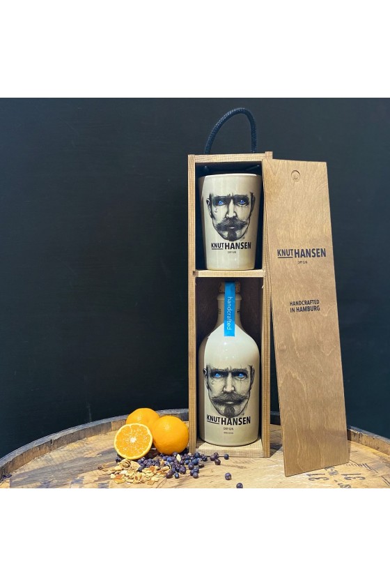 Knut Hansen Dry Gin + Mug 50cl