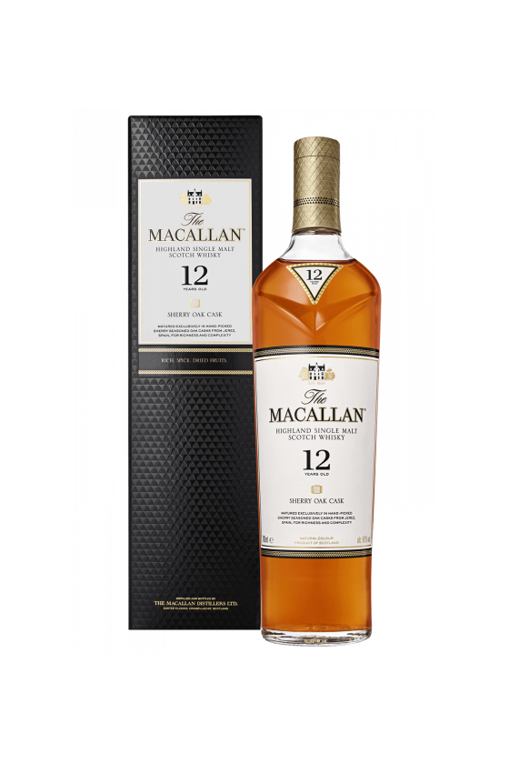 Macallan 12Y Sherry Oak 70cl